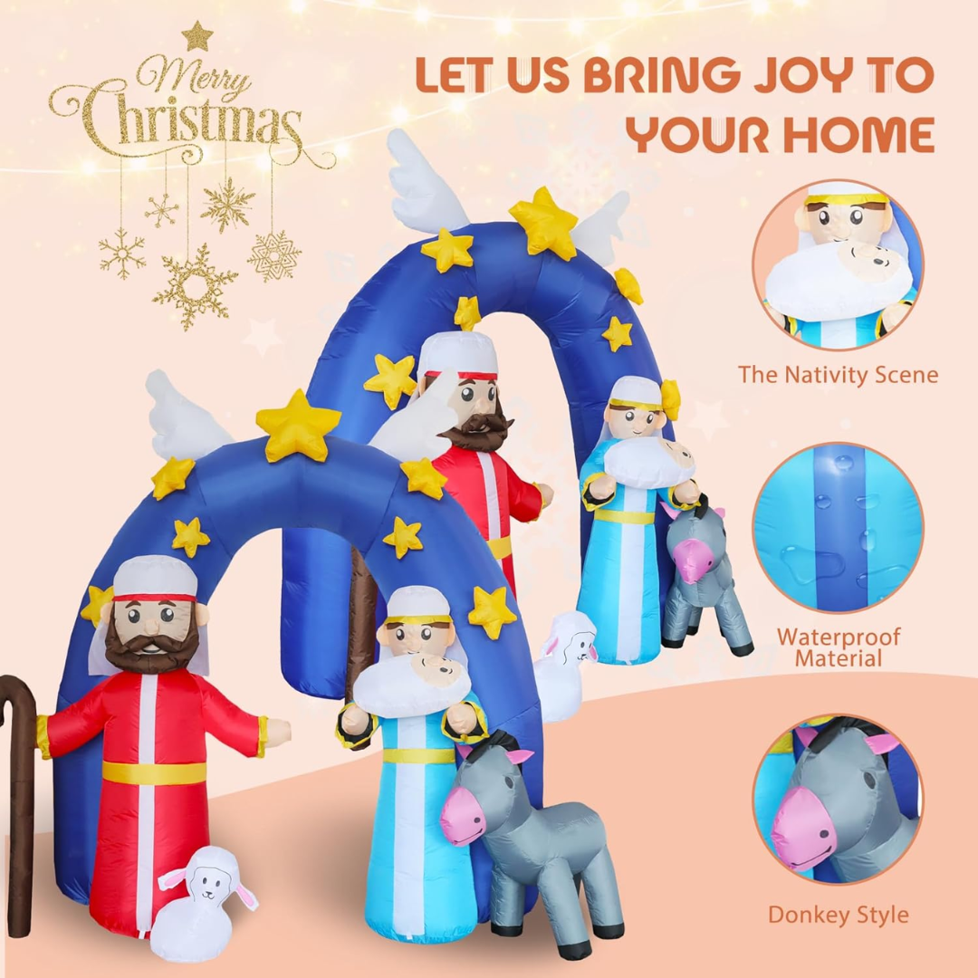 Karácsonyi puff - Párosít 2.4m