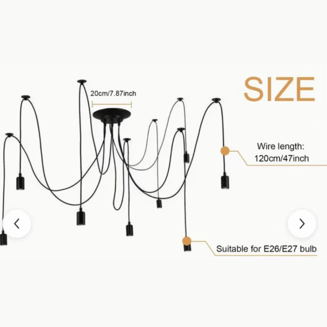 Modern függő csillár