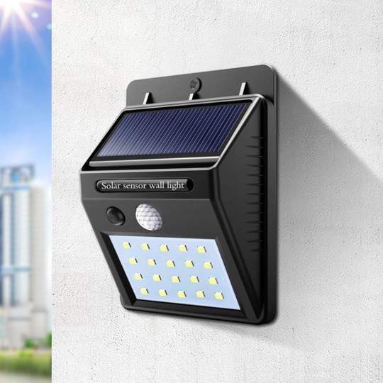 LED napelemes kültéri lámpa