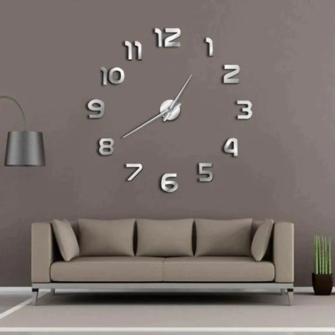 3D dekoratív falióra