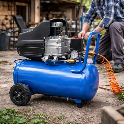 Kompresszor 50L két kimenettel