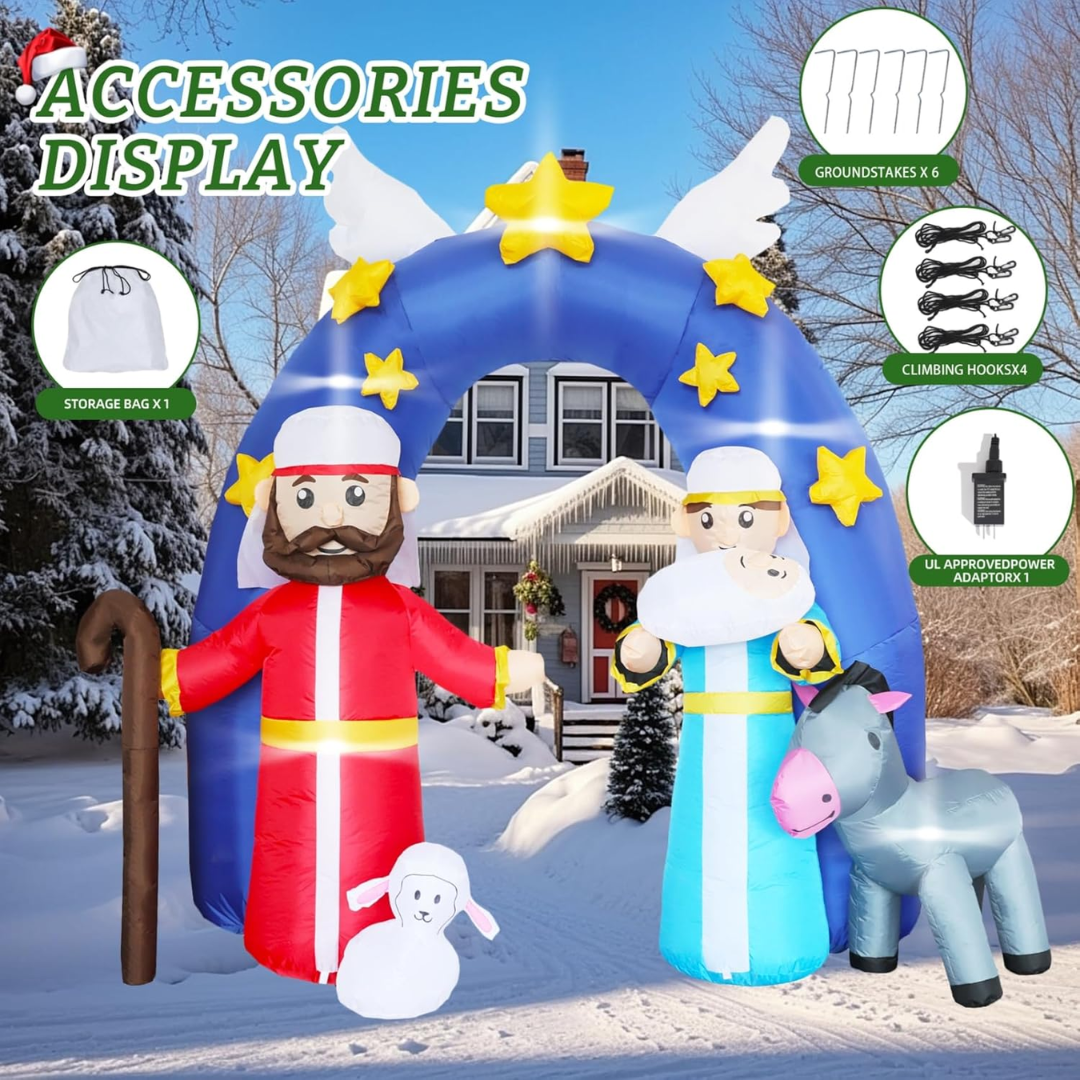 Karácsonyi puff - Párosít 2.4m