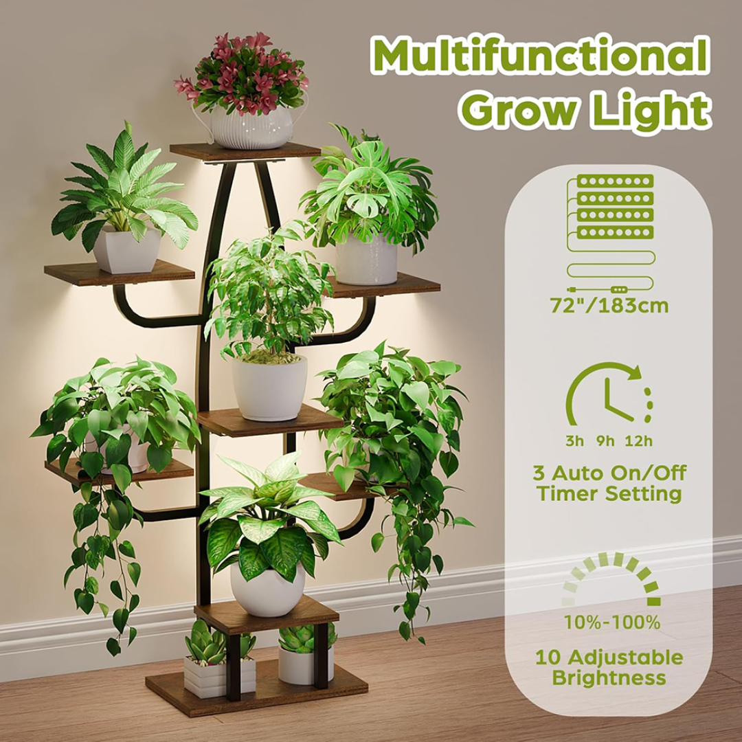 LED világító állvány – 7 szint