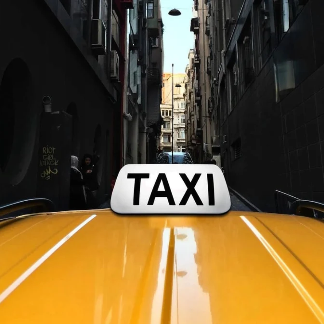 Tető TAXI LED asztal mágnessel és öngyújtó csatlakozással