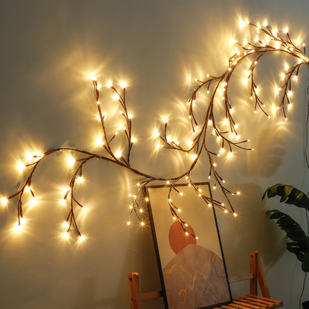 LED dekoratív fali fa
