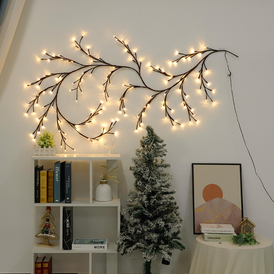 LED dekoratív fali fa