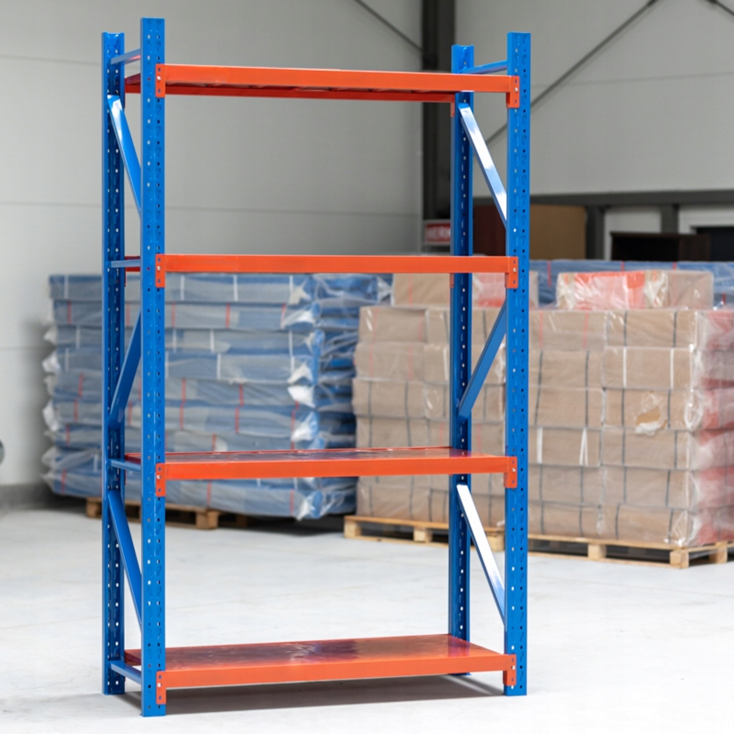 Tárolópolc – 4 szint | 200 kg szintenként