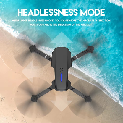 Kétkamerás összecsukható drón