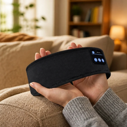 Bluetooth fejpánt fejhallgatóval – alváshoz és sportoláshoz