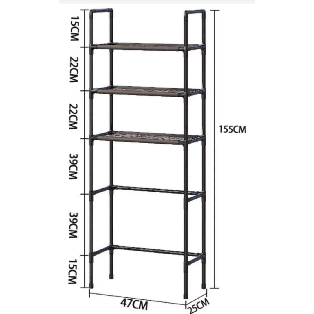 WC fölötti állvány - 3-szintes polc