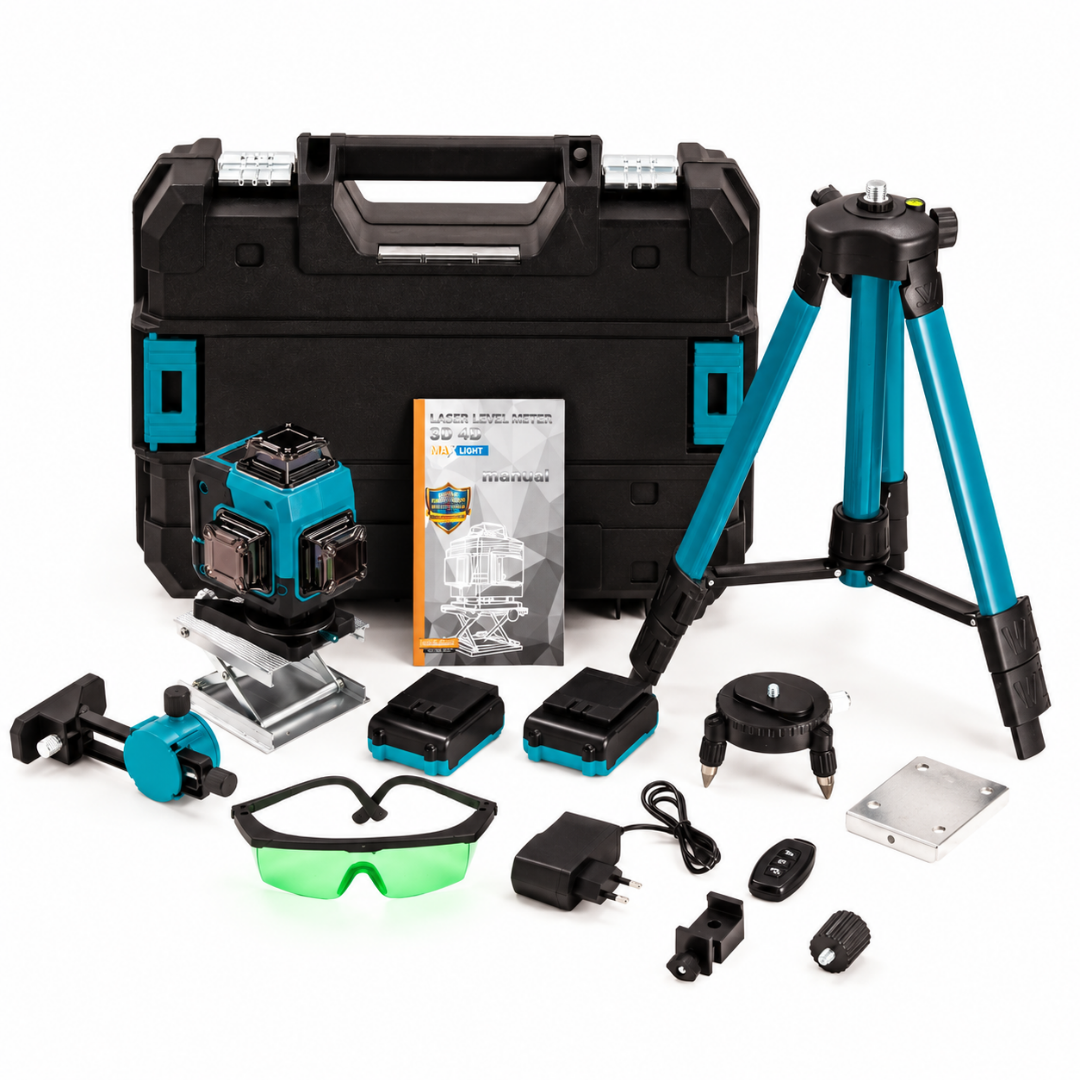 Laser niverer 4 × 360° – 16 vonal – kék