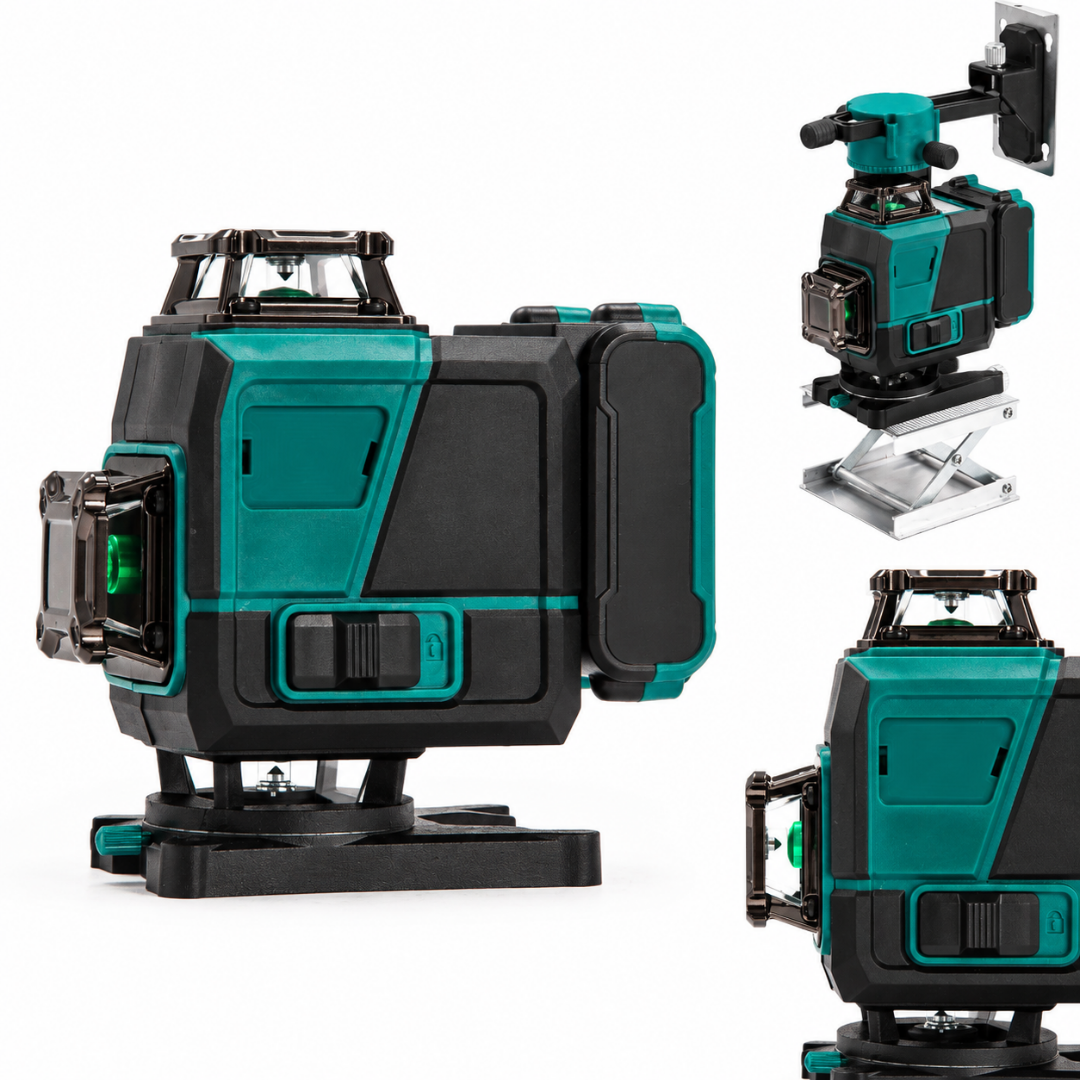 Laser niverer 4 × 360° – 16 vonal – zöld