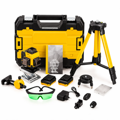 Laser niverer 4 × 360° – 16 vonal – sárga