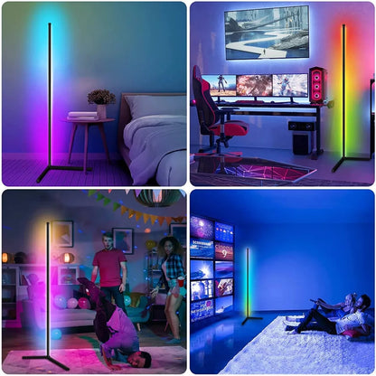 RGB led sarokvilágítás