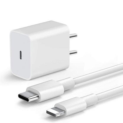 20 W-os USB-C töltő iPhone, iPad és AirPod készülékekhez kábellel (adapter és kábel)